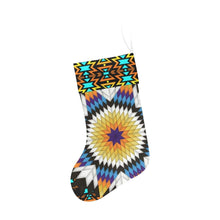 Load image into Gallery viewer, Black Fire Star Christmas Stocking Christmas Stocking e-joyer 
