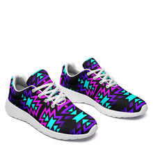 Load image into Gallery viewer, Black Fire Winter Sunset Ikkaayi Sport Sneakers 49 Dzine 
