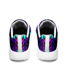 Load image into Gallery viewer, Black Fire Winter Sunset Ikkaayi Sport Sneakers 49 Dzine 
