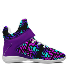 Load image into Gallery viewer, Black Fire Winter Sunset Ipottaa Basketball / Sport High Top Shoes 49 Dzine 
