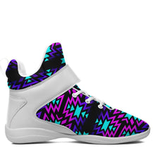 Load image into Gallery viewer, Black Fire Winter Sunset Ipottaa Basketball / Sport High Top Shoes 49 Dzine 
