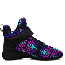 Load image into Gallery viewer, Black Fire Winter Sunset Ipottaa Basketball / Sport High Top Shoes 49 Dzine 
