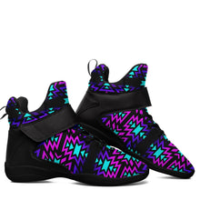 Load image into Gallery viewer, Black Fire Winter Sunset Ipottaa Basketball / Sport High Top Shoes 49 Dzine 
