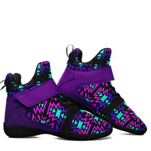 Load image into Gallery viewer, Black Fire Winter Sunset Ipottaa Basketball / Sport High Top Shoes 49 Dzine 
