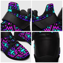 Load image into Gallery viewer, Black Fire Winter Sunset Ipottaa Basketball / Sport High Top Shoes 49 Dzine 
