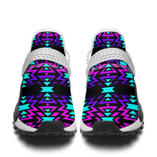 Load image into Gallery viewer, Black Fire Winter Sunset Okaki Sneakers Shoes 49 Dzine 
