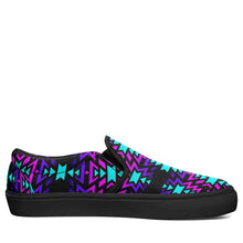 Load image into Gallery viewer, Black Fire Winter Sunset Otoyimm Canvas Slip On Shoes 49 Dzine 
