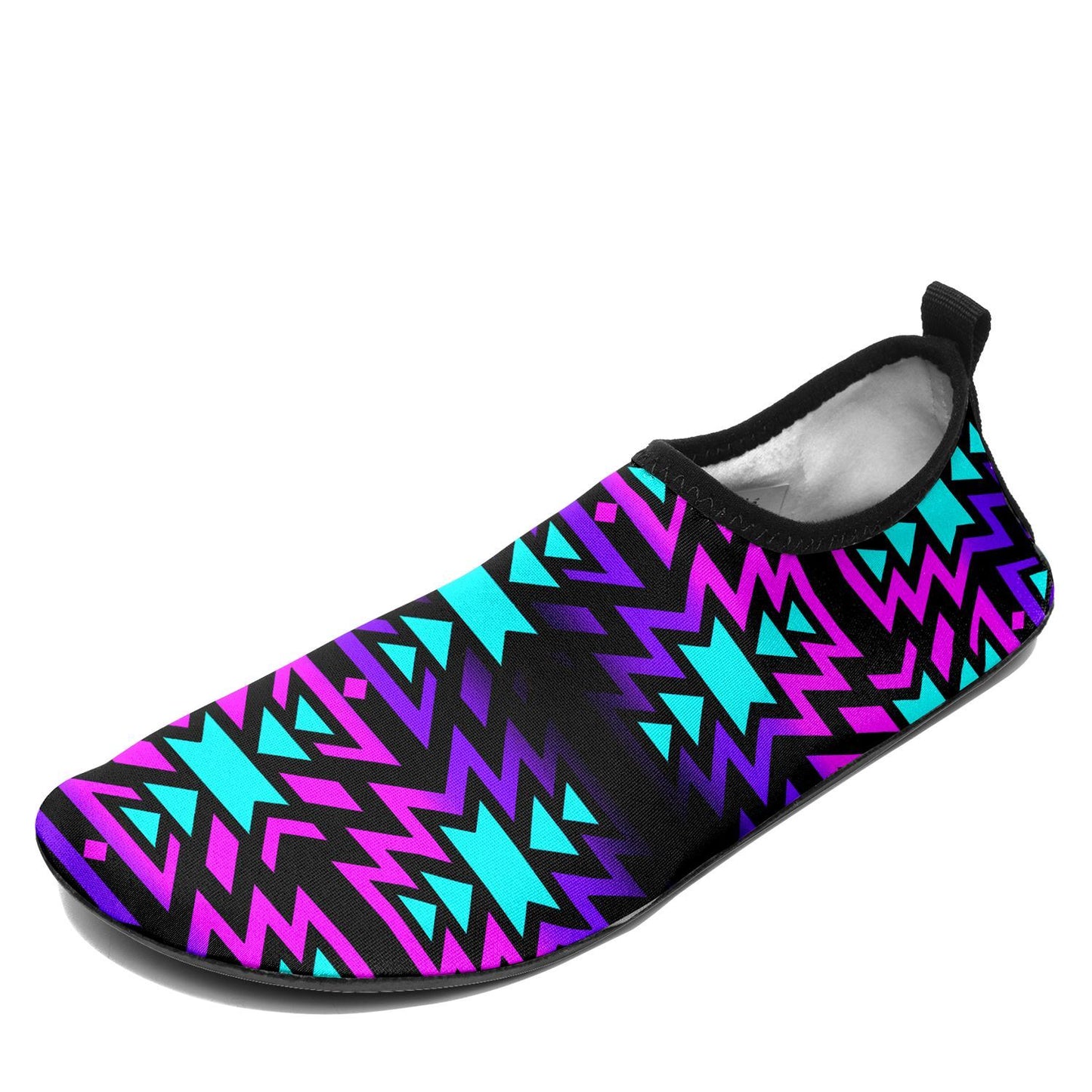 Black Fire Winter Sunset Sockamoccs Slip On Shoes 49 Dzine 