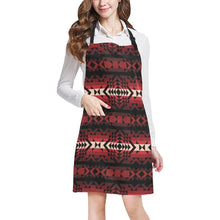 Load image into Gallery viewer, Black Rose All Over Print Apron All Over Print Apron e-joyer 
