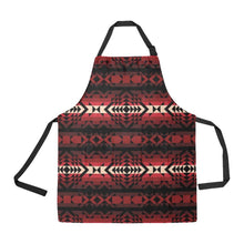 Load image into Gallery viewer, Black Rose All Over Print Apron All Over Print Apron e-joyer 
