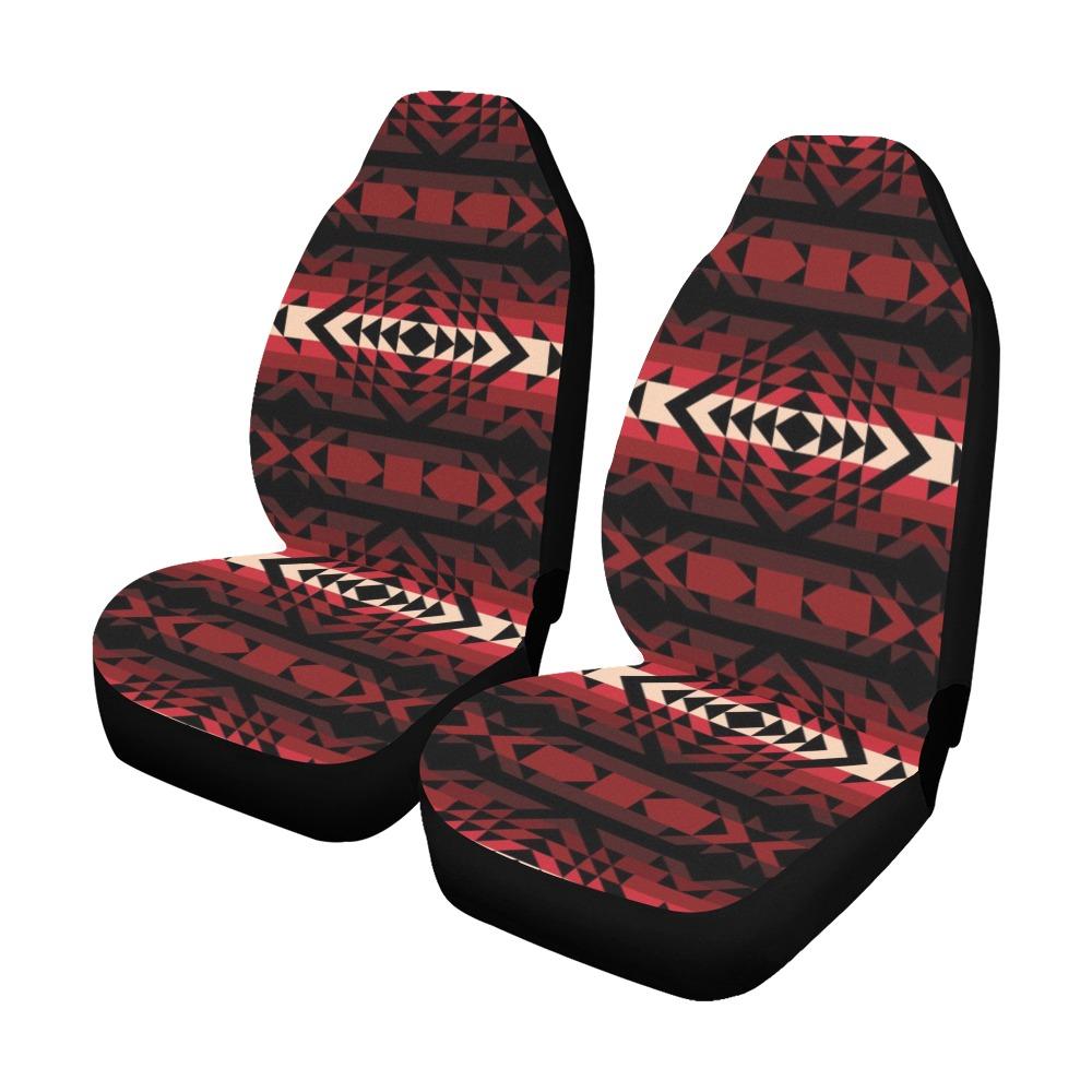 Black Rose Car Seat Covers (Set of 2) Car Seat Covers e-joyer 