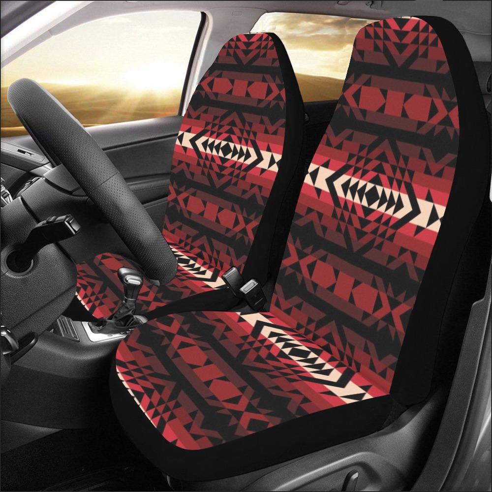 Black Rose Car Seat Covers (Set of 2) Car Seat Covers e-joyer 