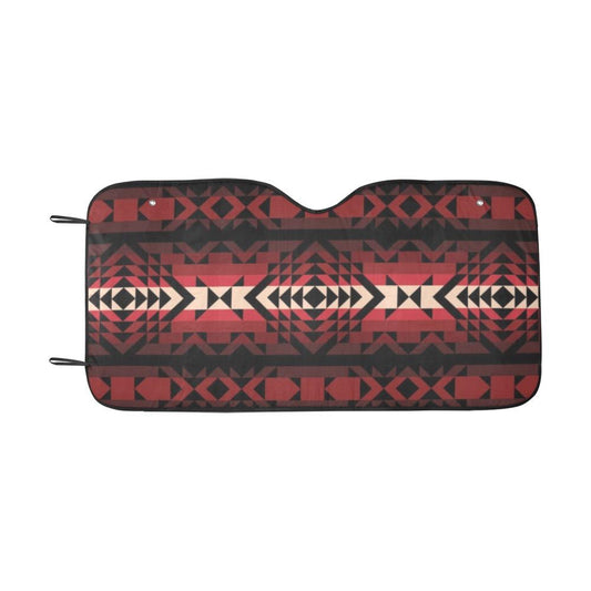 Black Rose Car Sun Shade by 49 Dzine