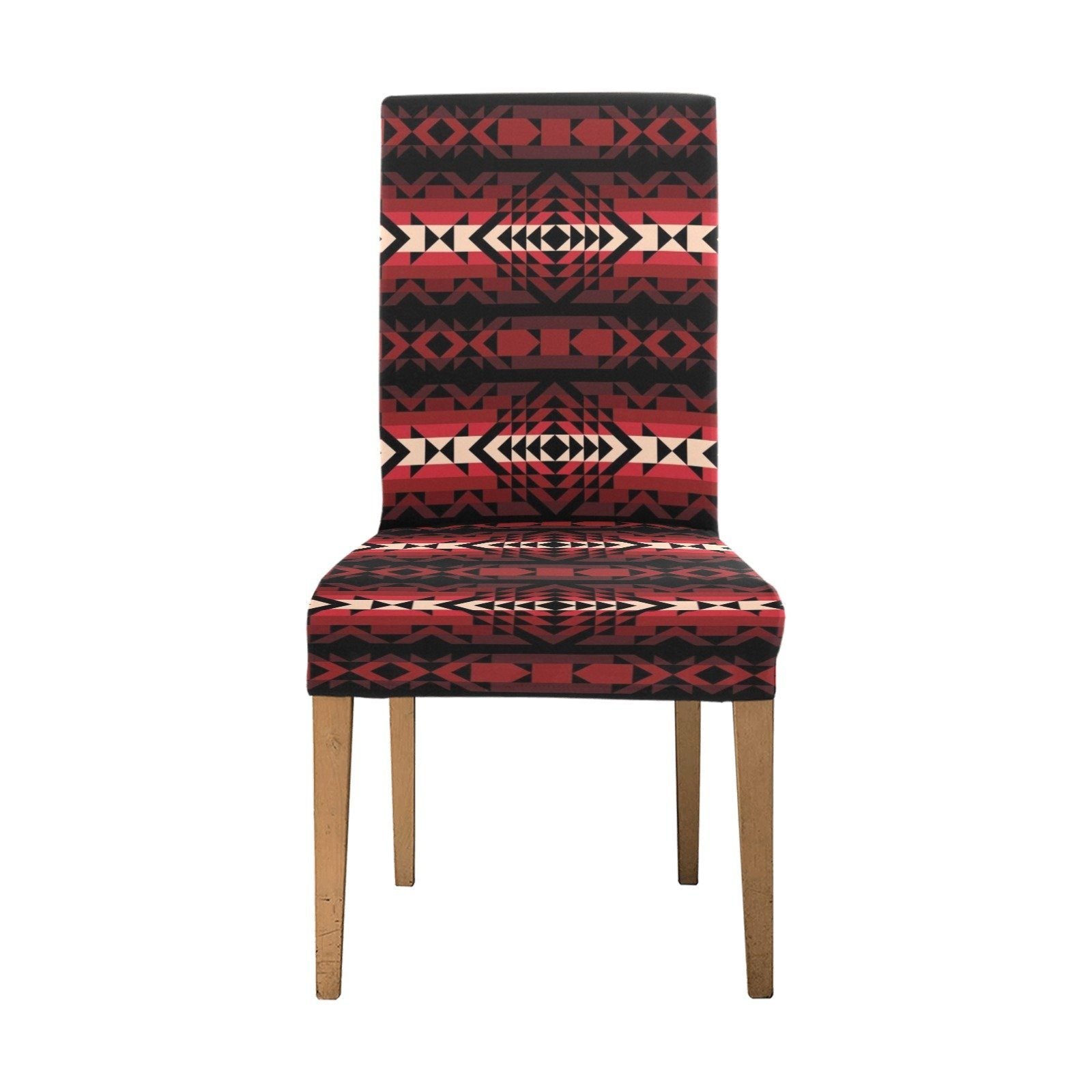 Black Rose Chair Cover (Pack of 6) Chair Cover (Pack of 6) e-joyer 