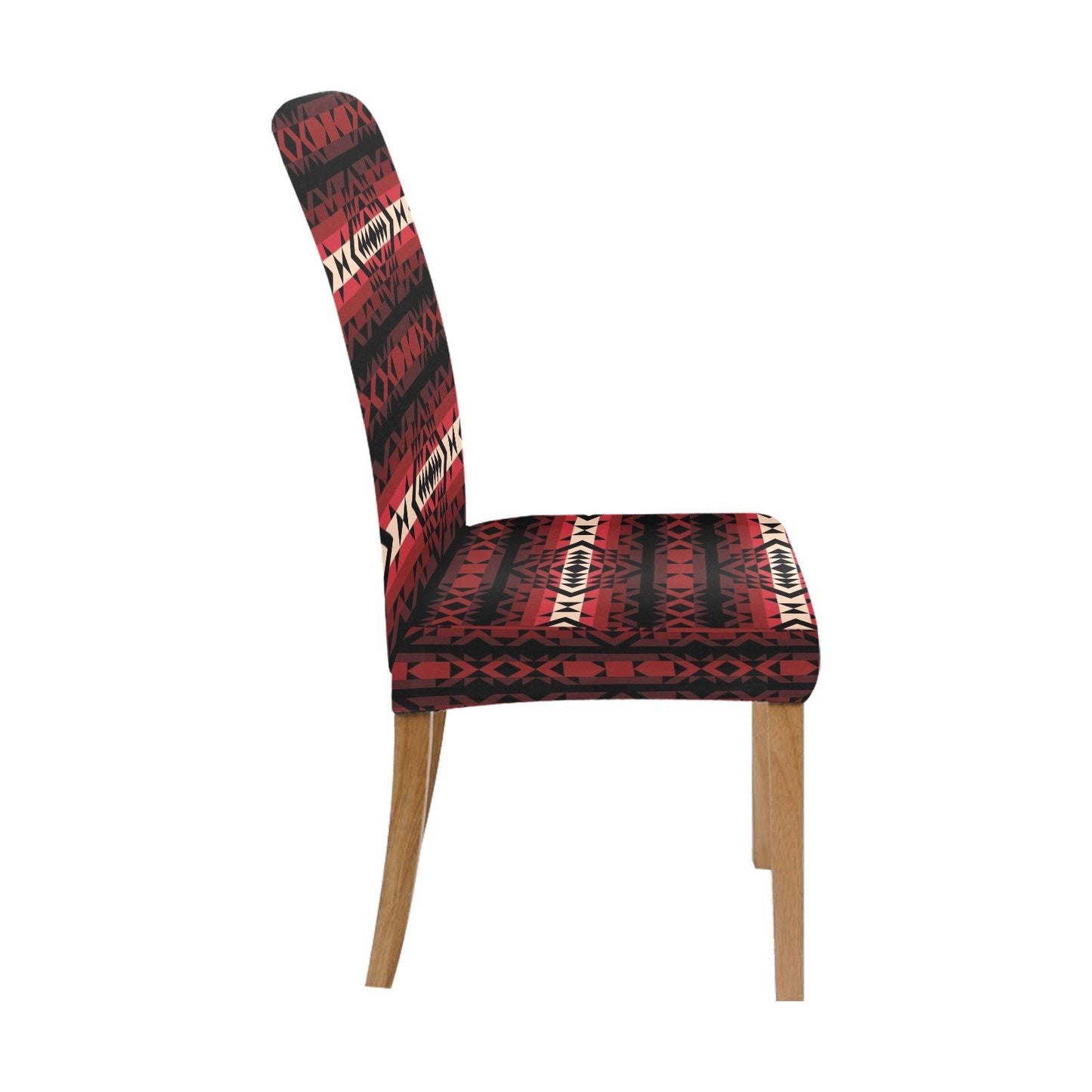 Black Rose Chair Cover (Pack of 6) Chair Cover (Pack of 6) e-joyer 
