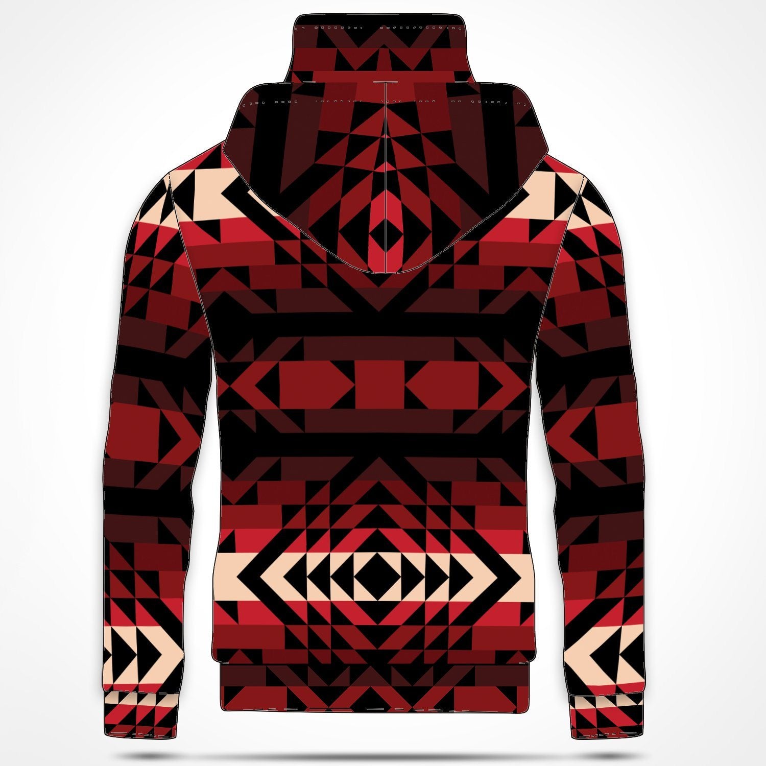 Black Rose Hoodie with Face Cover 49 Dzine 