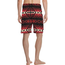 Load image into Gallery viewer, Black Rose Men&#39;s All Over Print Casual Shorts (Model L23) short e-joyer 
