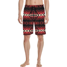 Load image into Gallery viewer, Black Rose Men&#39;s All Over Print Casual Shorts (Model L23) short e-joyer 
