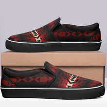 Load image into Gallery viewer, Black Rose Otoyimm Canvas Slip On Shoes otoyimm Herman 
