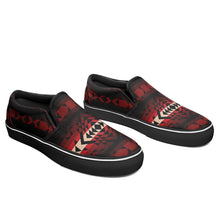 Load image into Gallery viewer, Black Rose Otoyimm Canvas Slip On Shoes otoyimm Herman 
