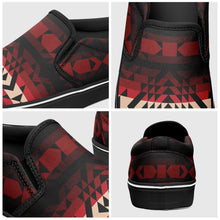 Load image into Gallery viewer, Black Rose Otoyimm Canvas Slip On Shoes otoyimm Herman 
