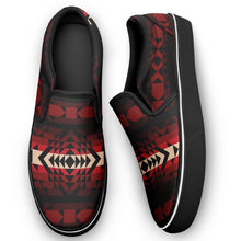 Load image into Gallery viewer, Black Rose Otoyimm Canvas Slip On Shoes otoyimm Herman 
