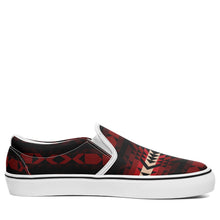 Load image into Gallery viewer, Black Rose Otoyimm Canvas Slip On Shoes otoyimm Herman 
