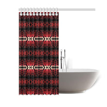 Load image into Gallery viewer, Black Rose Shower Curtain 60&quot;x72&quot; Shower Curtain 60&quot;x72&quot; e-joyer 
