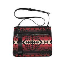 Load image into Gallery viewer, Black Rose Slim Clutch Bag (Model 1668) Slim Clutch Bags (1668) e-joyer 
