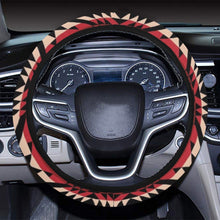 Load image into Gallery viewer, Black Rose Steering Wheel Cover with Elastic Edge Steering Wheel Cover with Elastic Edge e-joyer 
