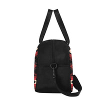 Load image into Gallery viewer, Black Rose Weekend Travel Bag (Model 1671) bag e-joyer 
