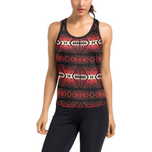 Load image into Gallery viewer, Black Rose Women&#39;s Racerback Tank Top (Model T60) Racerback Tank Top (T60) e-joyer 
