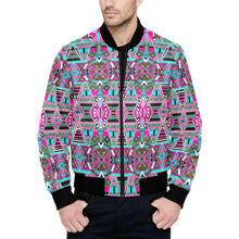 Load image into Gallery viewer, Blood Captive All Over Print Quilted Bomber Jacket for Men (Model H33) All Over Print Quilted Jacket for Men (H33) e-joyer 
