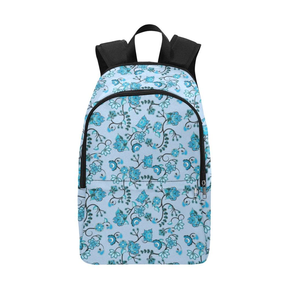 Blue Floral Amour Backpack by 49 Dzine