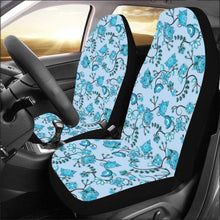 Load image into Gallery viewer, Blue Floral Amour Car Seat Covers (Set of 2) Car Seat Covers e-joyer 
