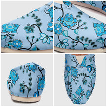 Load image into Gallery viewer, Blue Floral Amour Casual Unisex Slip On Shoe Herman 
