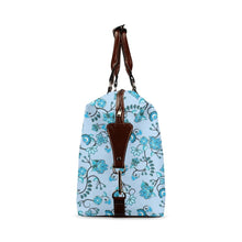 Load image into Gallery viewer, Blue Floral Amour Classic Travel Bag (Model 1643) Remake Classic Travel Bags (1643) e-joyer 
