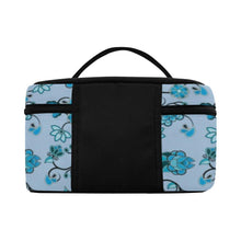 Load image into Gallery viewer, Blue Floral Amour Cosmetic Bag/Large (Model 1658) Cosmetic Bag e-joyer 
