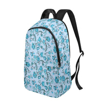 Load image into Gallery viewer, Blue Floral Amour Fabric Backpack for Adult (Model 1659) Casual Backpack for Adult (1659) e-joyer 
