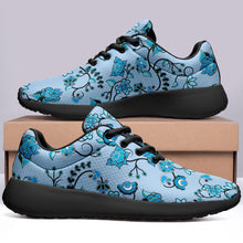 Load image into Gallery viewer, Blue Floral Amour Ikkaayi Sport Sneakers ikkaayi Herman 
