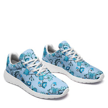 Load image into Gallery viewer, Blue Floral Amour Ikkaayi Sport Sneakers ikkaayi Herman 
