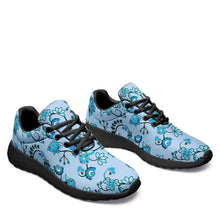 Load image into Gallery viewer, Blue Floral Amour Ikkaayi Sport Sneakers ikkaayi Herman 
