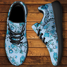 Load image into Gallery viewer, Blue Floral Amour Ikkaayi Sport Sneakers ikkaayi Herman 
