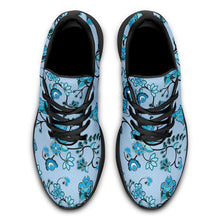 Load image into Gallery viewer, Blue Floral Amour Ikkaayi Sport Sneakers ikkaayi Herman 
