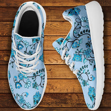 Load image into Gallery viewer, Blue Floral Amour Ikkaayi Sport Sneakers ikkaayi Herman 
