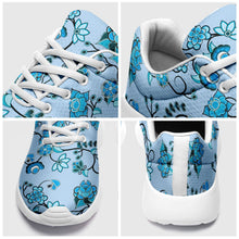 Load image into Gallery viewer, Blue Floral Amour Ikkaayi Sport Sneakers ikkaayi Herman 
