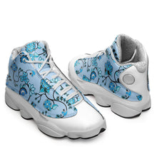 Load image into Gallery viewer, Blue Floral Amour Isstsokini Athletic Shoes Herman 
