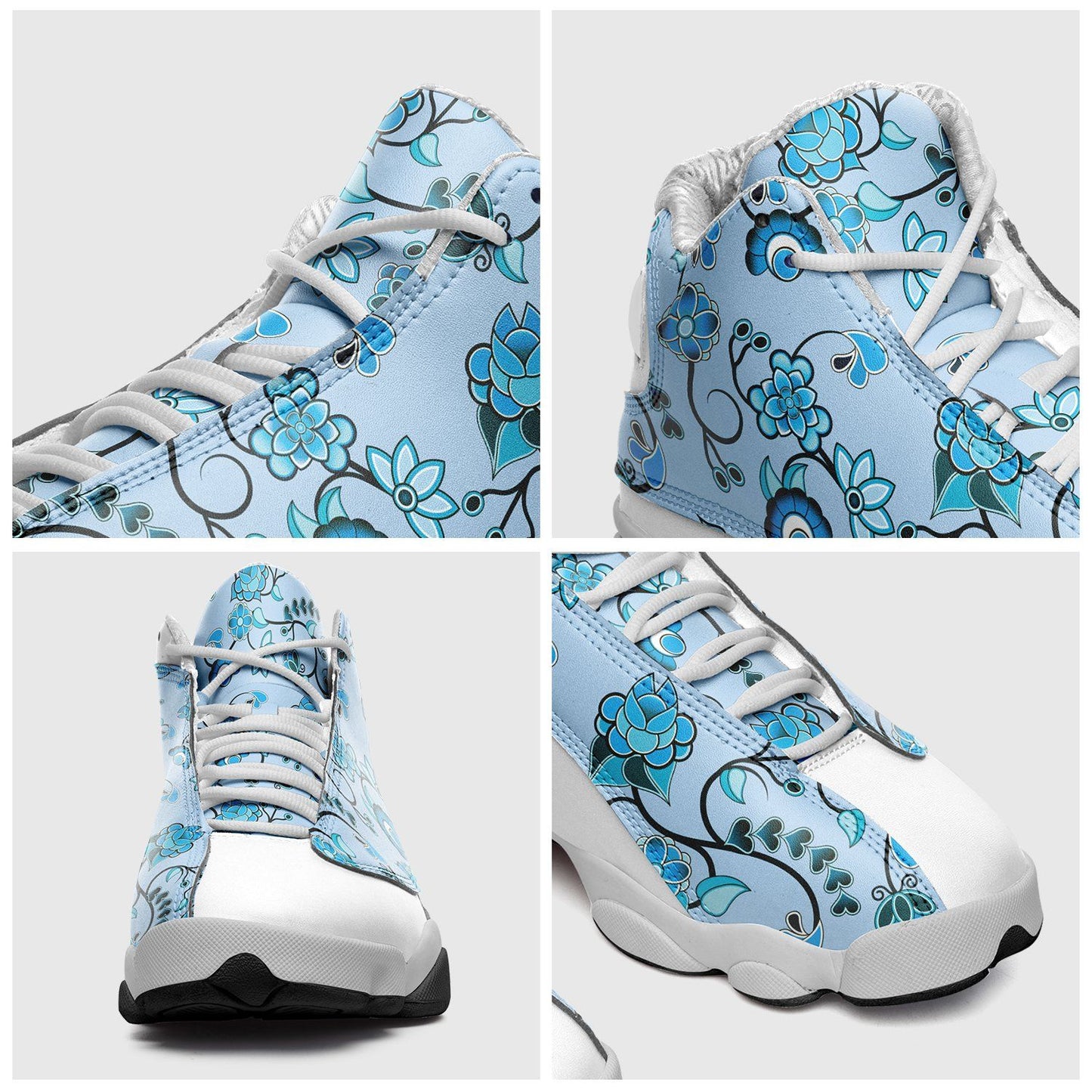 Blue Floral Amour Isstsokini Athletic Shoes Herman 