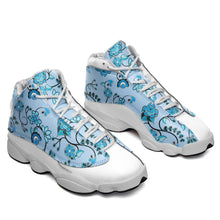 Load image into Gallery viewer, Blue Floral Amour Isstsokini Athletic Shoes Herman 
