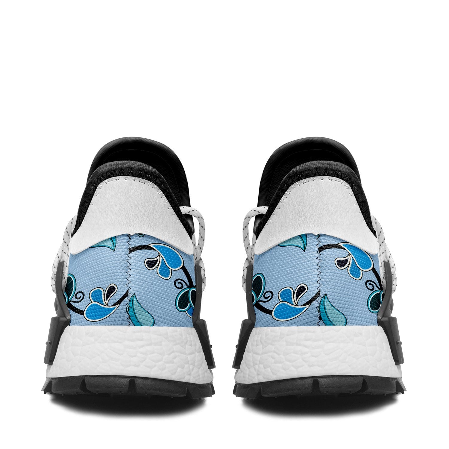 Blue Floral Amour Okaki Sneakers Shoes Herman 